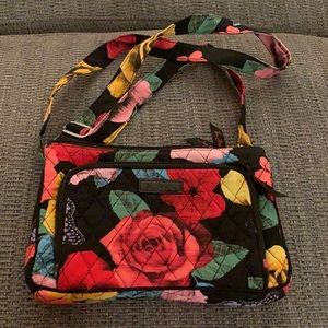 Vera Bradley Little Hipster Rose Bag